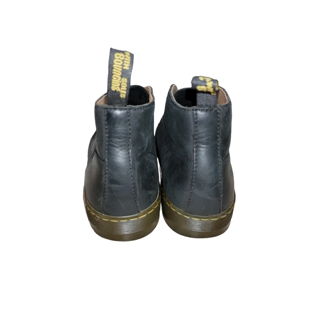 Dr. Doc Martens Men's Black Leather Cabrillo Crazy Horse Chukka Boots Size 13 M